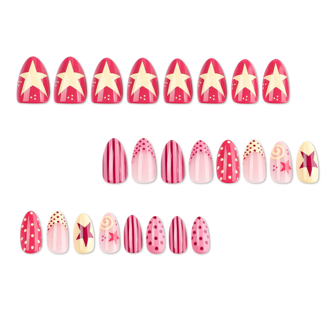 Creative and colorful nail art Bowlift