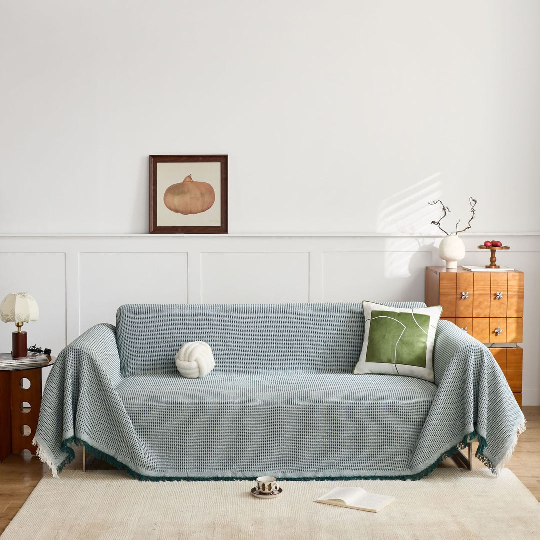 Textured Woven Sofa Blanket