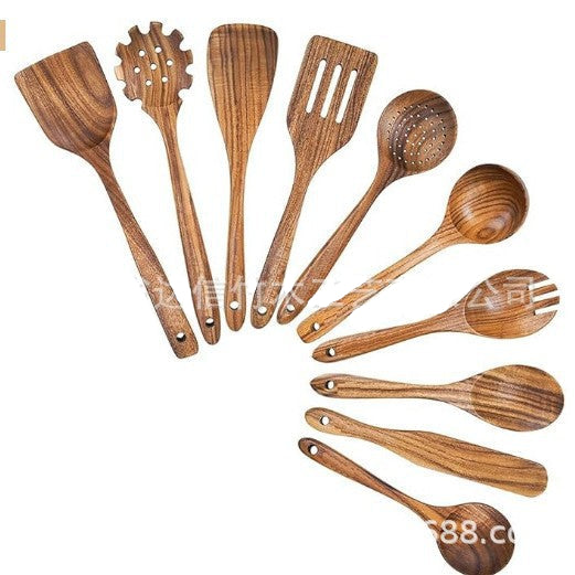BowLift | Kitchen Set Made from Natural Teak Wood