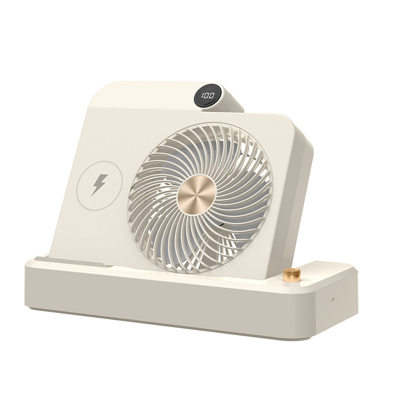 Portable Rechargeable Desktop Fan Bowlift