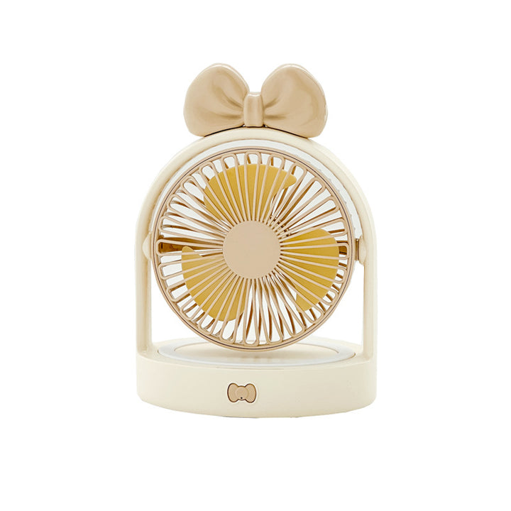 Unisex Portable Mini Fan in Elegant Flower Design Bowlift
