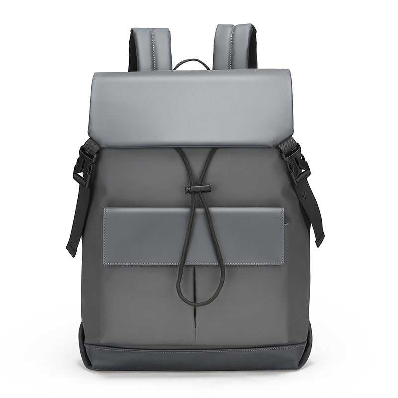 Stylish Water-Resistant Rolltop Backpack Bowlift