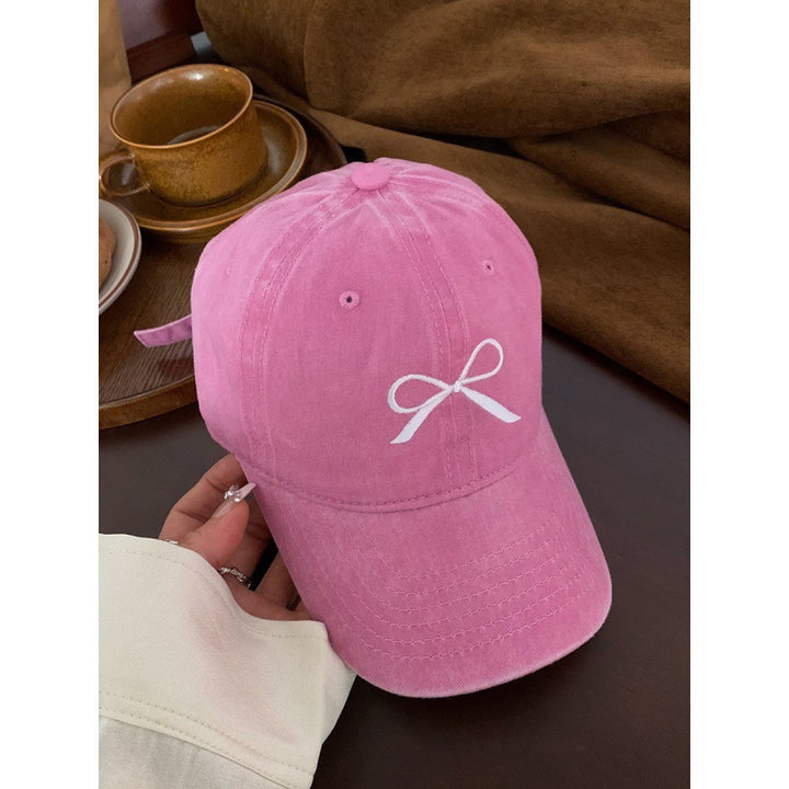 Women's Casual Embroidered Baseball Hat Bowlift