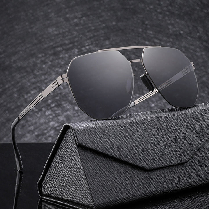 Premium Geometric Frame Sunglasses Bowlift