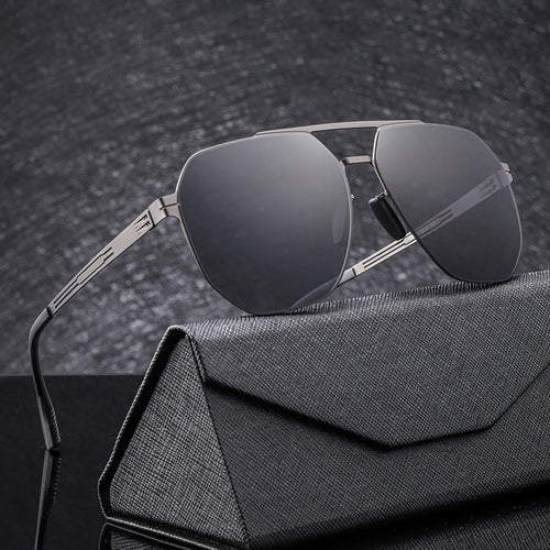 Premium Geometric Frame Sunglasses Bowlift