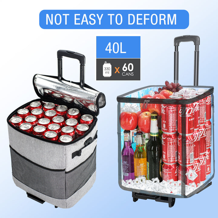Insulated Rolling Cooler Bowlift