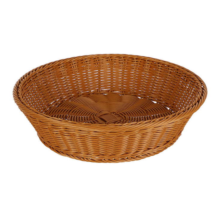 Rustic Handwoven Bread Basket Bowlift