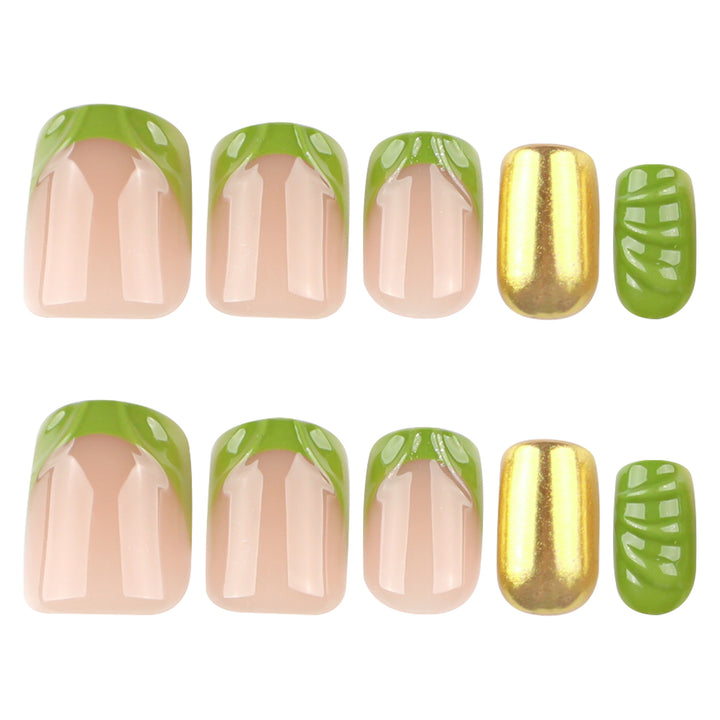 Creative Nail Art with Sparkling Accents Bowlift