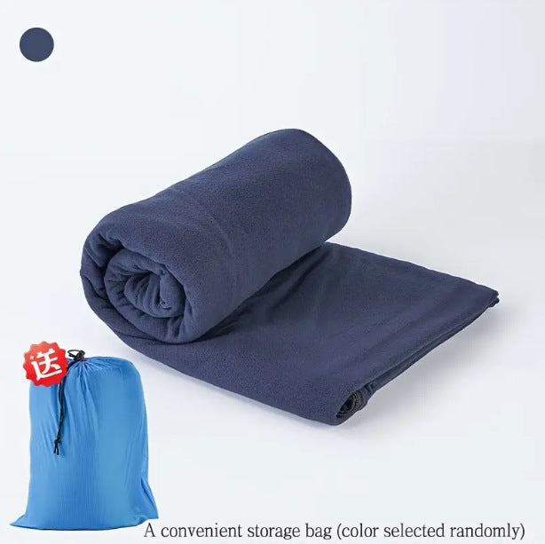 Women Ultra-Soft Travel Blanket with Carry Bag Bowlift