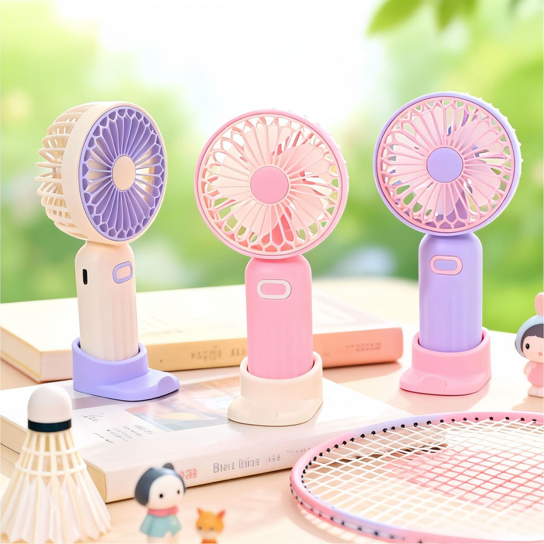 Women's Portable Spray Fan with USB Connection Bowlift