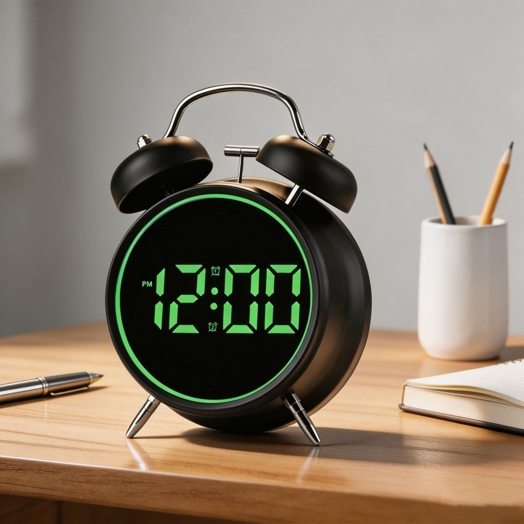 Digital Alarm Clock Bowlift