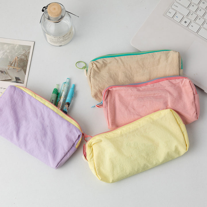 Zippered Multi-Compartment Pencil Case Bowlift
