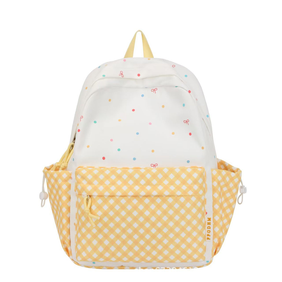 Cute Polka Dot Design Backpack Bowlift