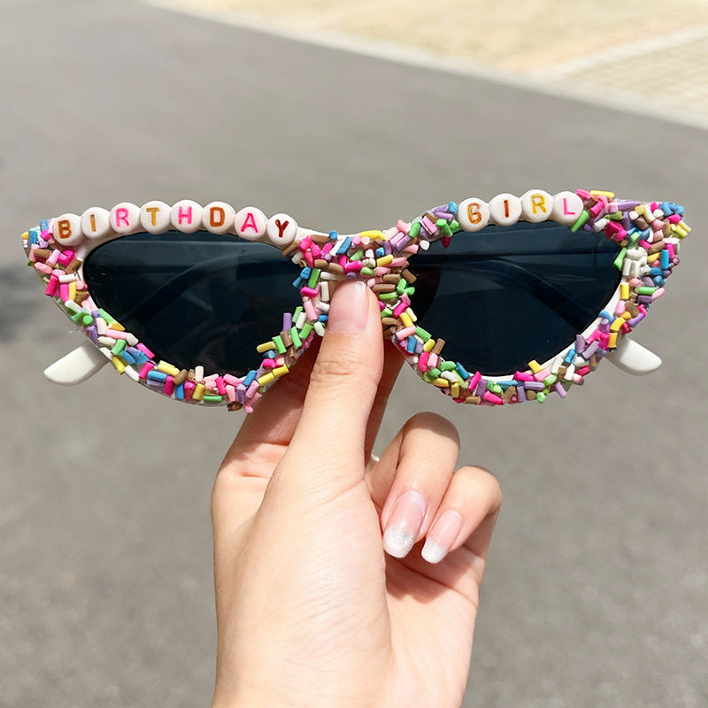 Fun-Themed Cat-Eye Sunglasses Bowlift