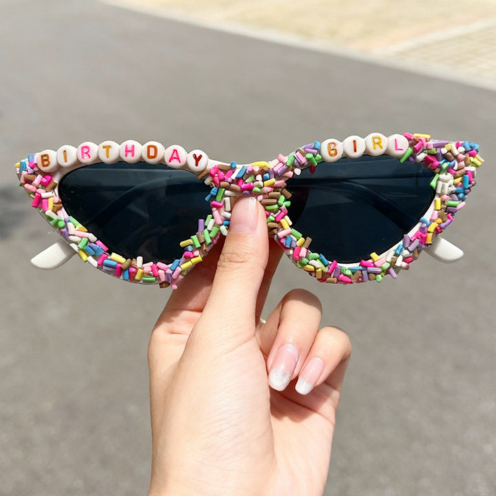Fun-Themed Cat-Eye Sunglasses Bowlift