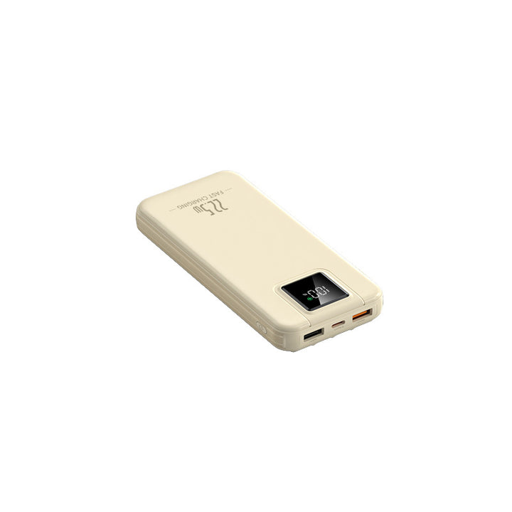 Portable power bank with advanced fast charging technology and smart LCD display Bowlift