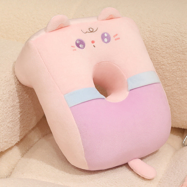 Cozy neck pillow with animal design Bowlift
