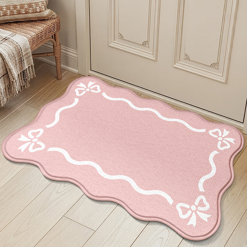 Elegant Floral Design Area Rug Bowlift