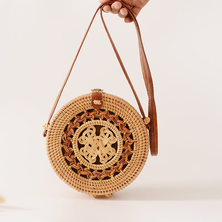 Women Handmade Basket Bag Bowlift