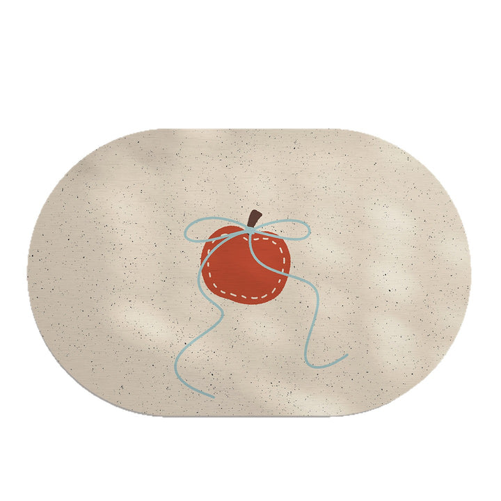 Playful Lemon-Themed Bath Mat Bowlift