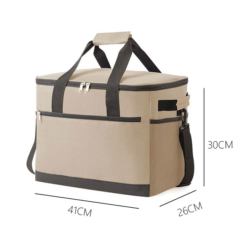 Ladies Insulated Picnic Cooler Bag with Practical Carry Handle Bowlift