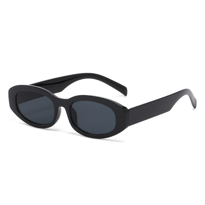 Ladies fashionable sunglasses in minimalist oval design Bowlift