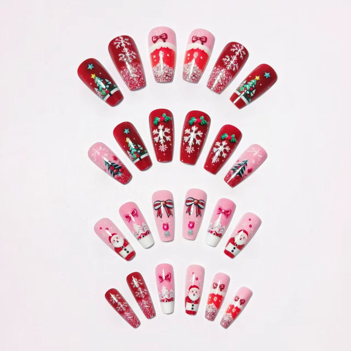 Holiday-Themed Nail Art Bowlift