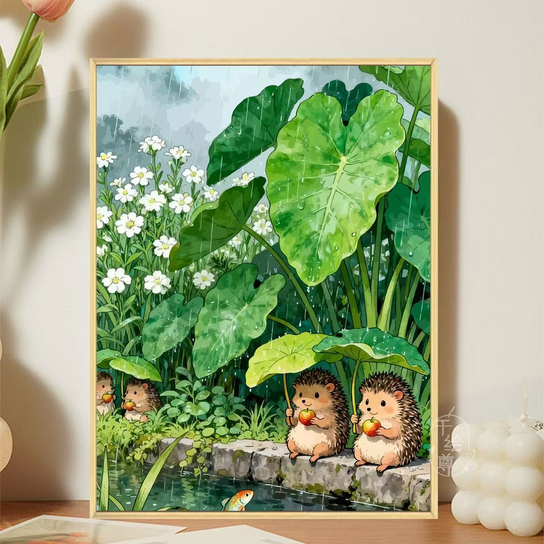 Illustrative Canvas Print Bowlift