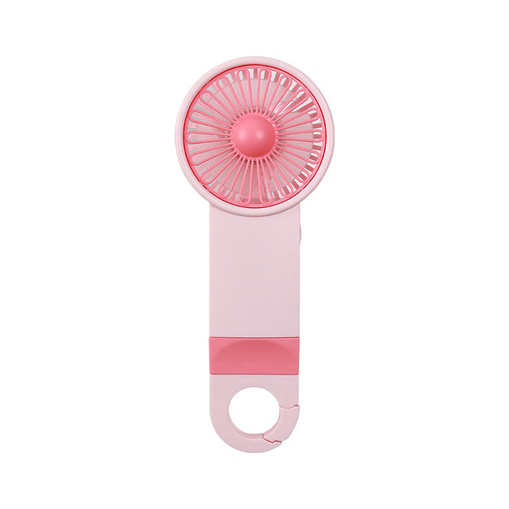 Ladies portable mini fan with ergonomic handle Bowlift