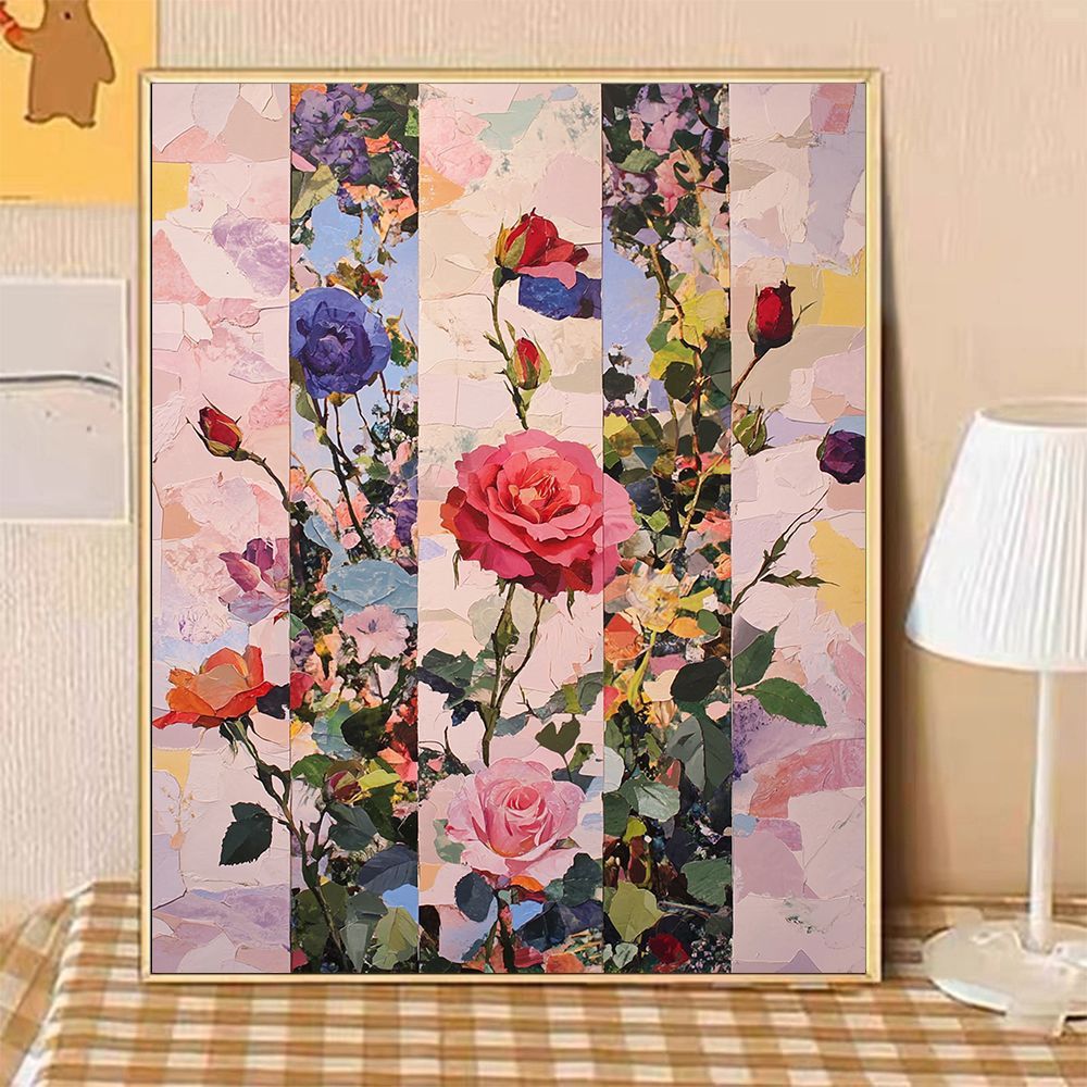 Vintage Floral Artwork Bowlift