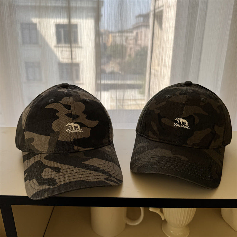 Men's Casual Camouflage Cap Bowlift