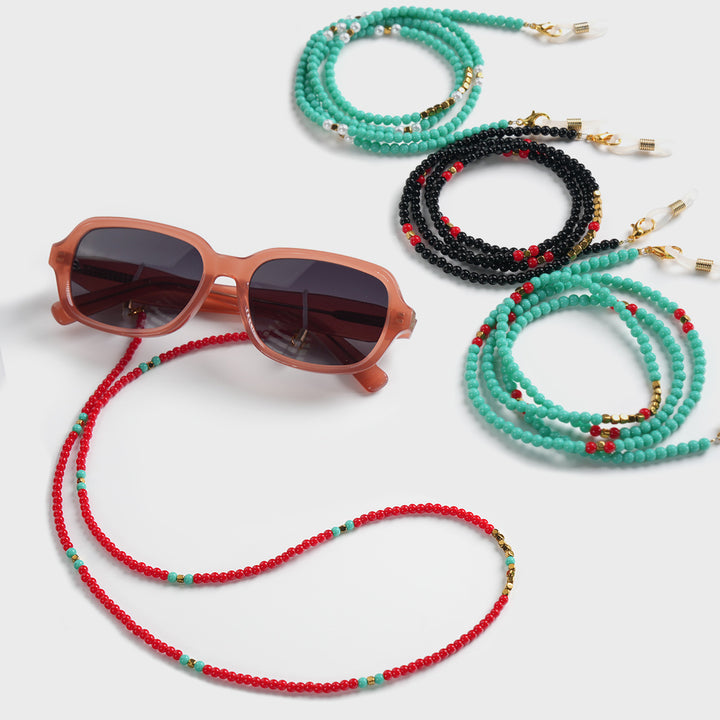 Handcrafted Beaded Eyewear Chain Bowlift