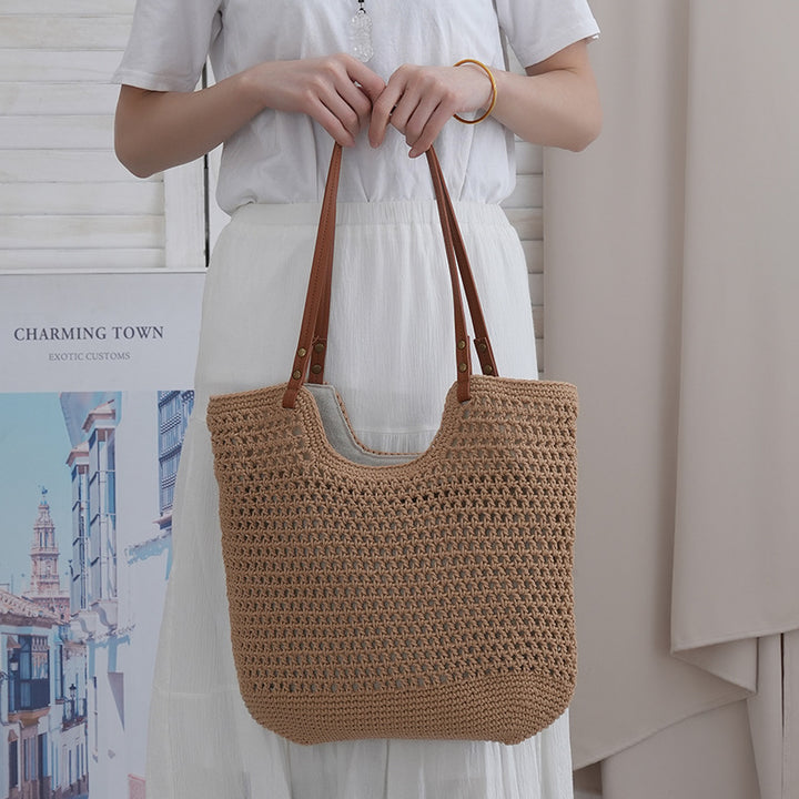 Handcrafted Shopping Bag Made From Durable Natural Material Bowlift