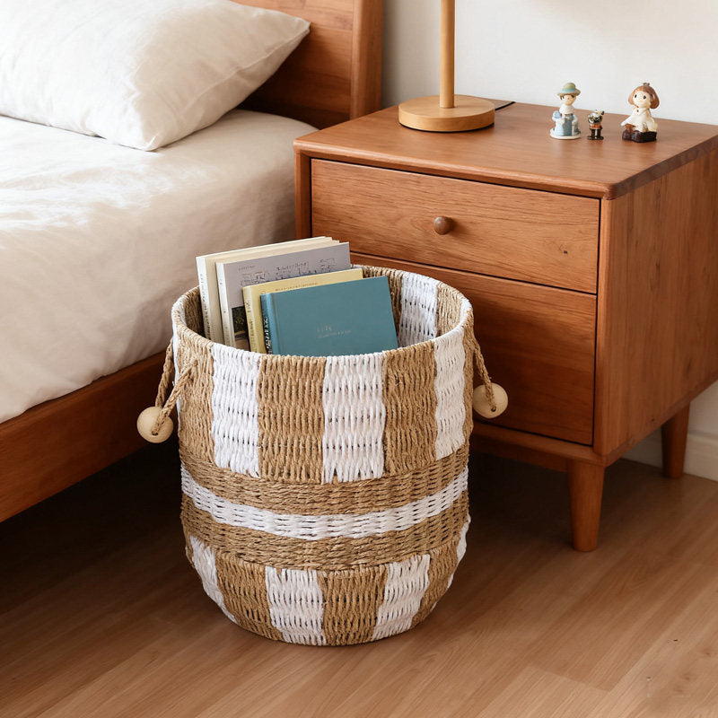 Handcrafted storage bucket made of pocket fabric Bowlift