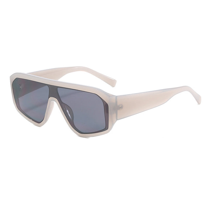 Women's oversized sunglasses in modern design with wide frame Bowlift