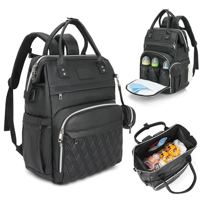 Versatile Baby Diaper Backpack Bowlift
