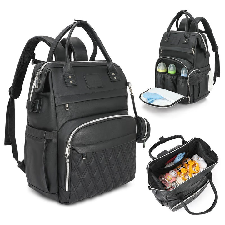 Versatile Baby Diaper Backpack Bowlift