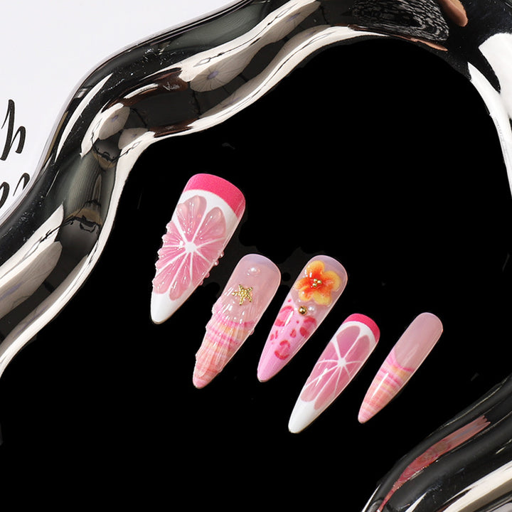 Artistic Decorative Nail Set Bowlift