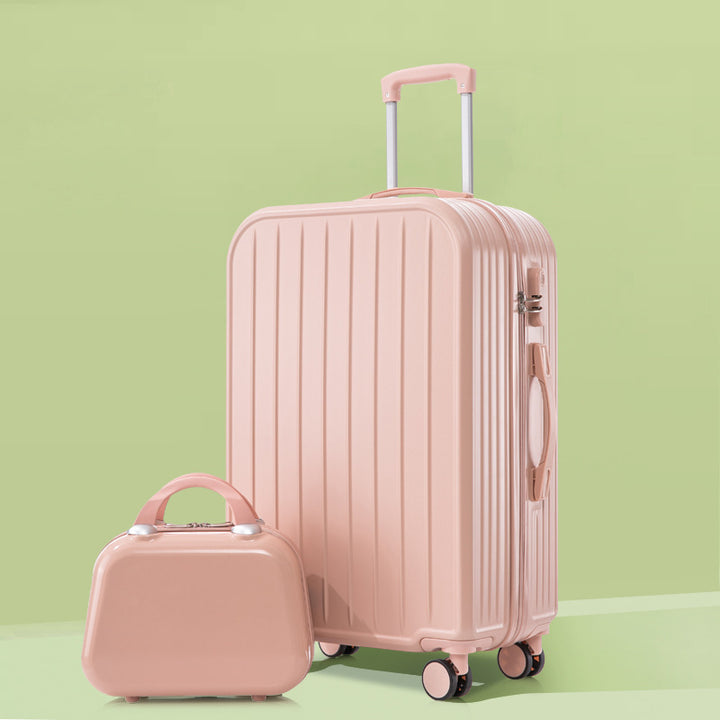 Unisex Durable Rigid Spinner Suitcase Bowlift