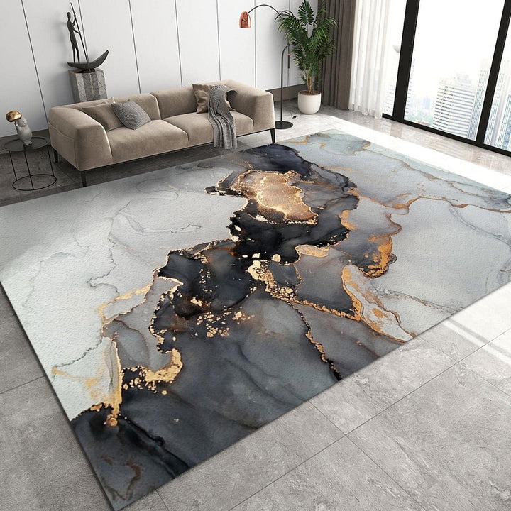 Luxurious Geometric Area Rug Bowlift