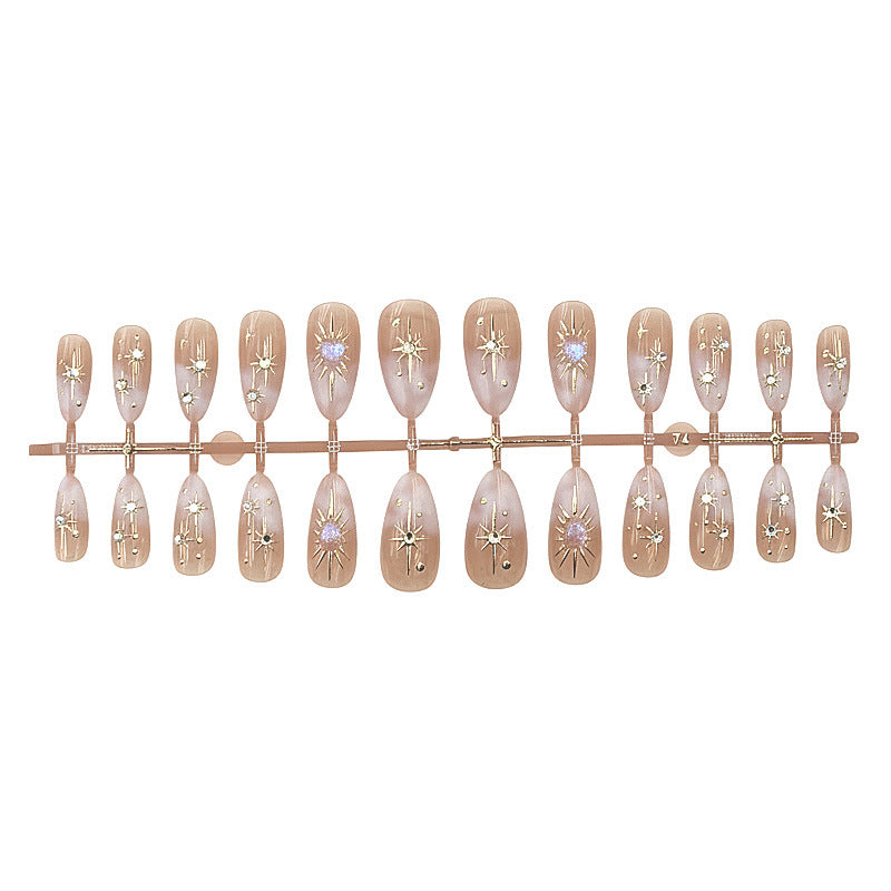 Decorative Press-On Nail Art Set Bowlift