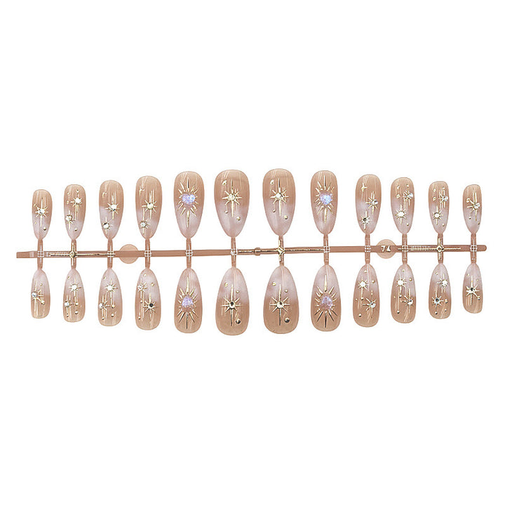 Decorative Press-On Nail Art Set Bowlift