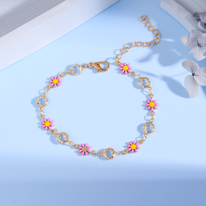 Floral Charm Bracelet Bowlift