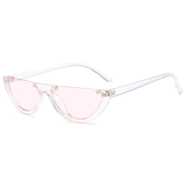 Women’s fashionable cat-eye sunglasses with transparent frame Bowlift