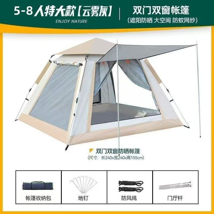 Double-Wall Camping Tent Bowlift