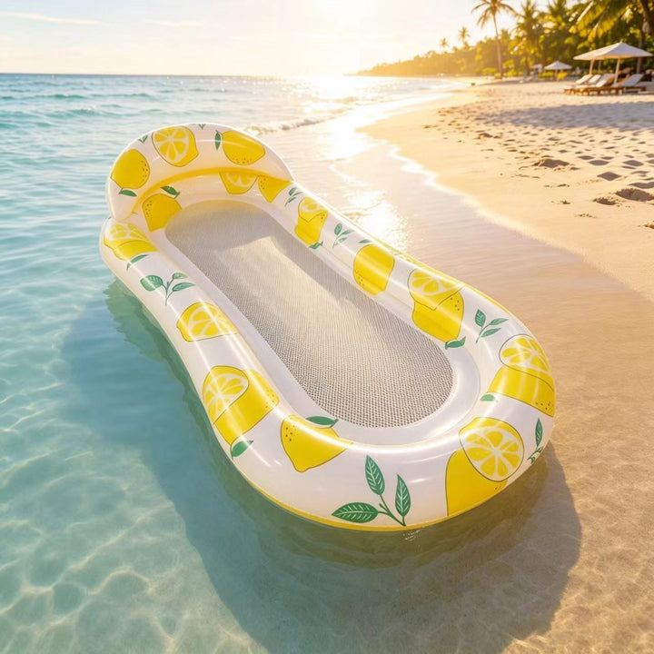 Unisex Air Mattress with Net Structure Bowlift