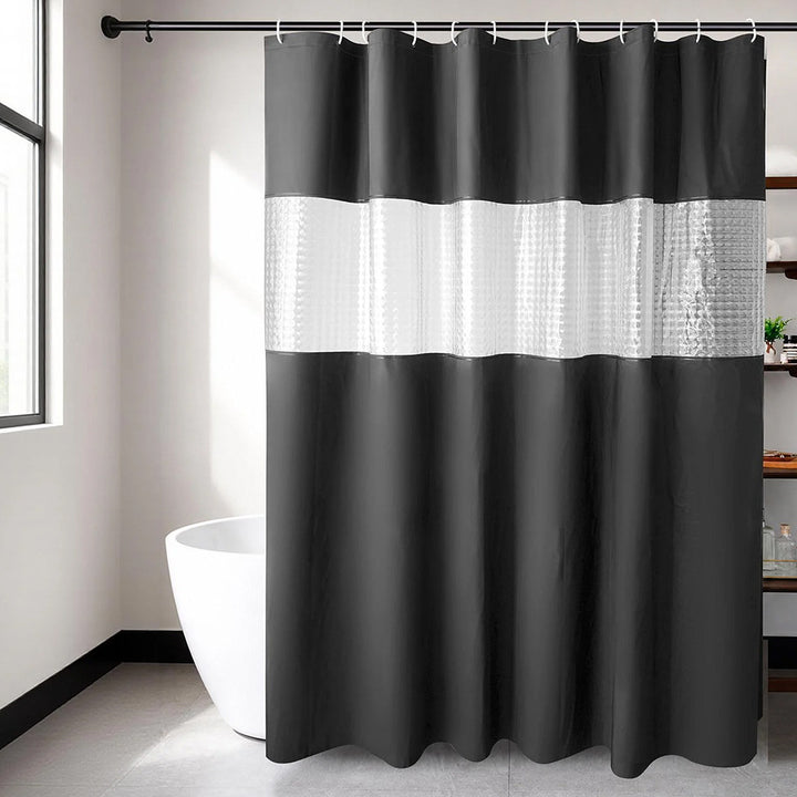 Premium Waterproof Shower Curtain Bowlift