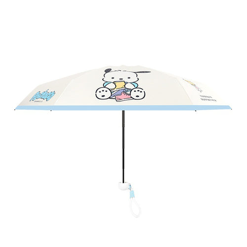 Women's creative folding umbrella with a cute Pochacco design Bowlift