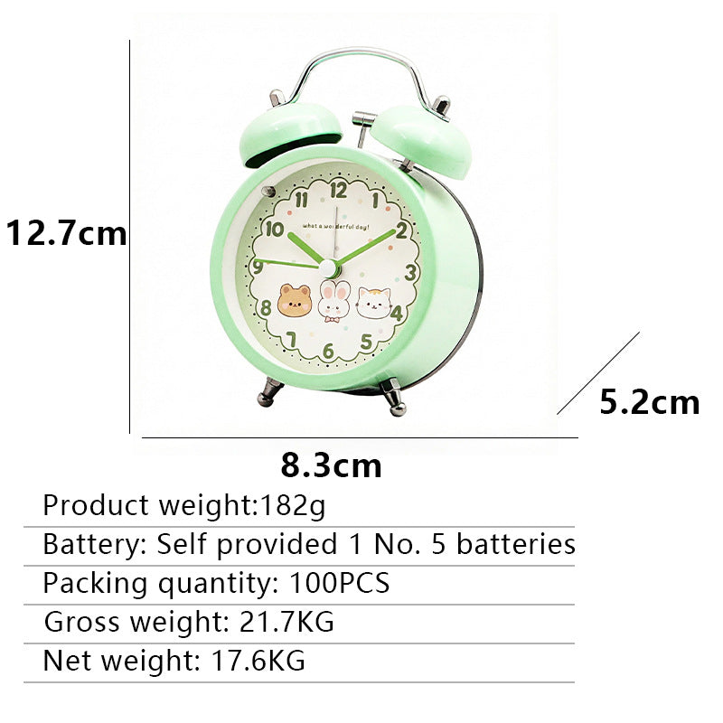 Cute children's alarm clock Bowlift