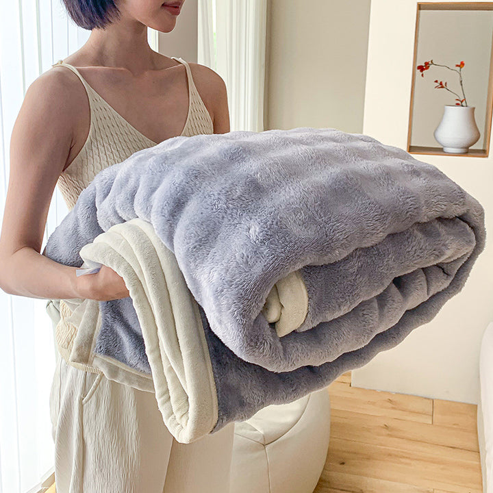 Women’s Plush Blanket with Cozy Comfort Bowlift